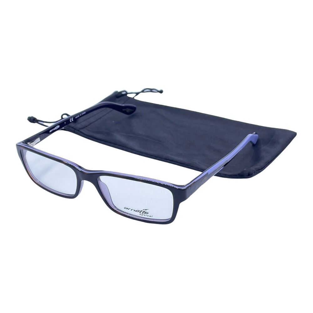 Arnette MOD 7034 1101 Dark Tortoise/Purple Eyeglasses Frames 135mm (Authentic)
